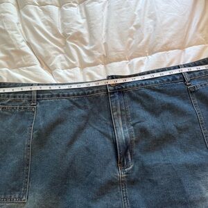 BloomChic Black Label on Blue Denim Waistband